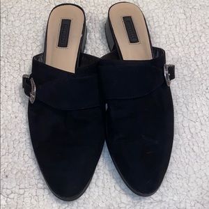 COPY - Forever 21 Black Buckle Loafers